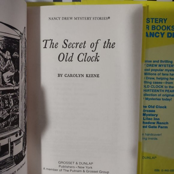 Nancy Drew Mystery Stories #'s 1,2 and 3 by Carolyn Keene 1987 Hardcovers - Picture 6 of 8